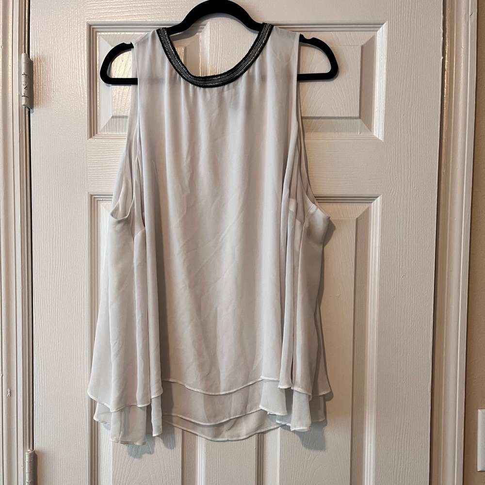Sheer Sleeveless Top